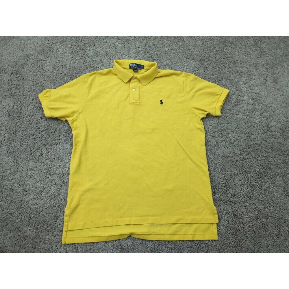 Lot of 2 Polo by‎ Ralph Lauren Polo Shirt Mens Large Cotton Classic Fit Casual - Picture 7 of 9
